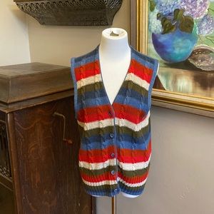 Vintage Alfred Dunner sweater vest, size large